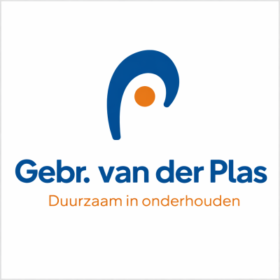 Modern logo van Gebr. van der Plas